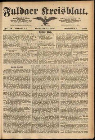 Ausgabe vom Dienstag, den 16. Dezember 1902.