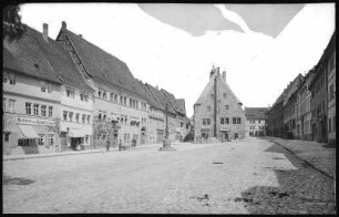 Sangerhausen. Marktplatz mit Rathaus