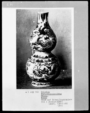 Hängevase, bemalt