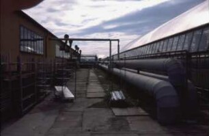 Fotografie: Gartenbautechnik-Gewächshaus, Energiequelle