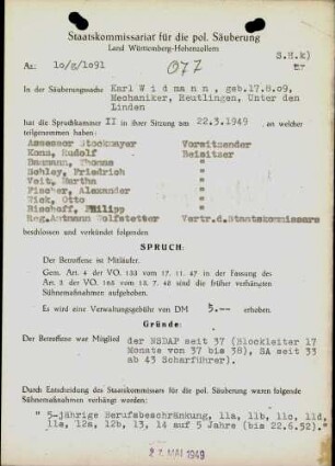 Widmann, Karl