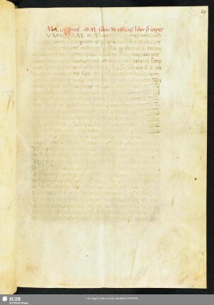 Ciceronis initium librorum de officiis