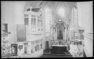 Bärenstein. Kirche - Altarplatz