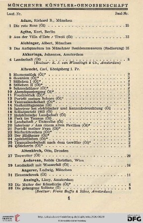 Münchener Künstler-Genossenschaft