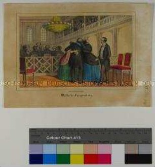 Freisprechung des Abgeordneten der preußischen Nationalversammlung Waldeck