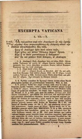 Diodori Bibliotheca historica, 3. Excerpta Vaticana. Indices