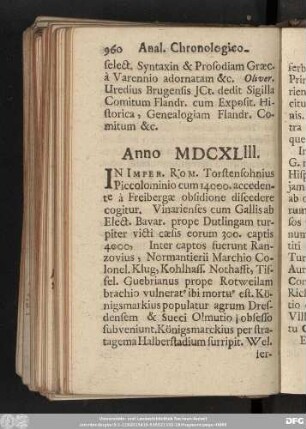 Anno MDCXLIII.