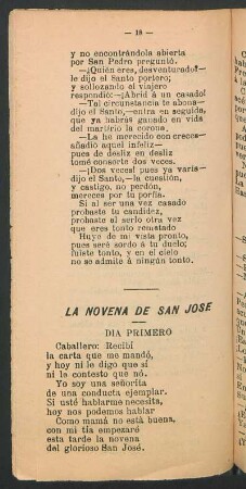 La novena de San José