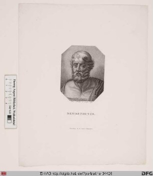 Bildnis Demosthenes von Athen