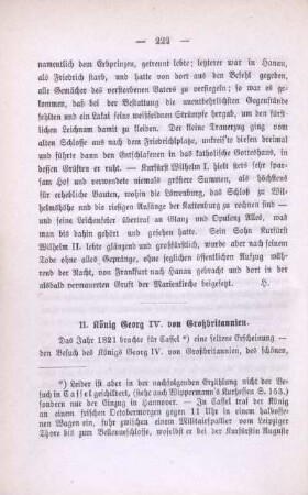 11. König Georg IV. von Großbritannien