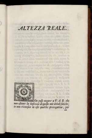 Altezza Reale.
