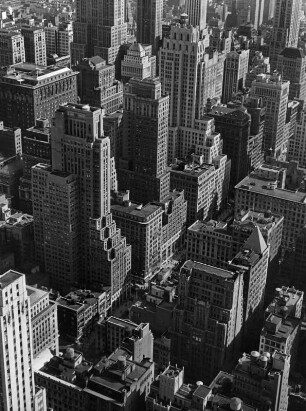 Blick über Manhattan vom Empire State Building, New York