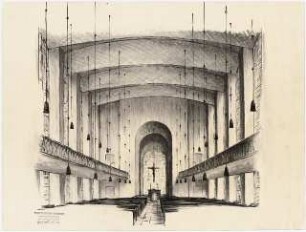Evangelische Stadtkirche, Karlsruhe Wiederaufbau: Altar