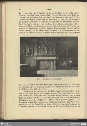 Der Kamin im Justizgebäude