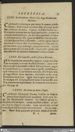 LXXII. De Leopoldi Austriae Ducis Morione