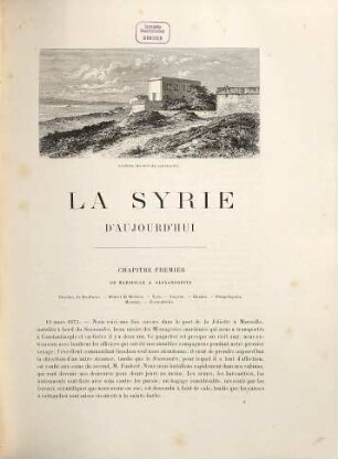 La Syrie d'aujourd'hui