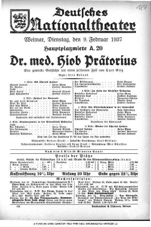 Dr. med. Hiob Prätorius