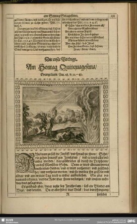 Am Sontag Quinquagesima