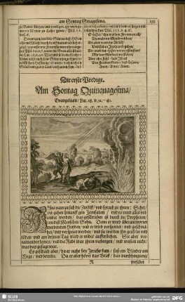 Am Sontag Quinquagesima