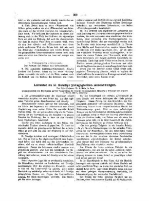 Leitsätze zu H. Gaudigs pädagogischen Anschauungen