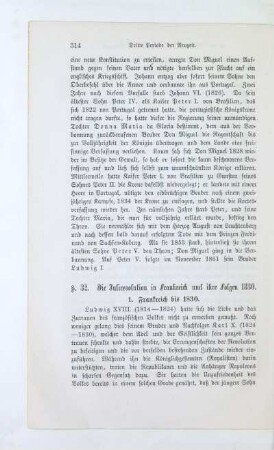 § 32. Die Julirevolution in Frankreich und ihre Folgen 1830