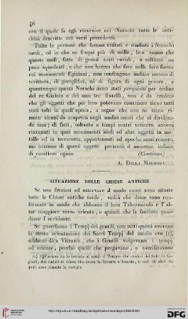 6: Situazione delle chiese antiche