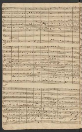 8. Alla breve (Coro): Wie es war im Anfang, jetzt und immerdar