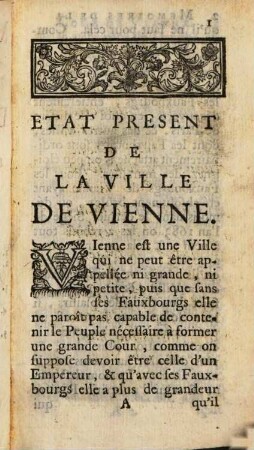 Mémoires De La Cour De Vienne : Contenant Les Remarques d'un Voyageur sur l'état present de cette Cour, & sur ses intérêts ...