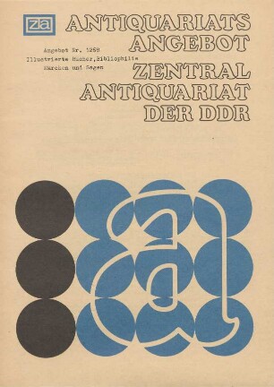 Nr. 1268: Illustrierte Bücher, Bibliophilie, Märchen und Sagen