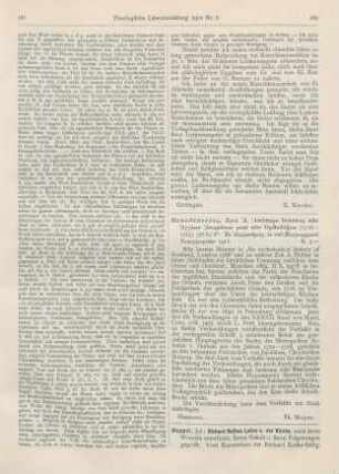 182 [Rezension] Papadopoulos, Chrysostomos A., Apopeira enoseos ton Agglon Anomoton meta ton Orthodoxon (1716 - 1725)