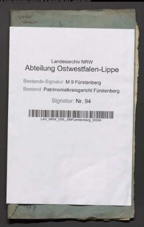 Meinolf Henneken zu Fürstenberg