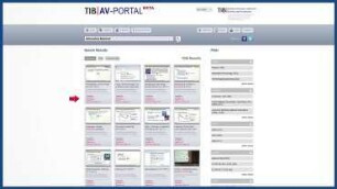 TIB|AV-PORTAL: Tutorial