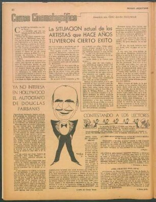 Correo cinematográfico : Atendido por King desde Hollywood