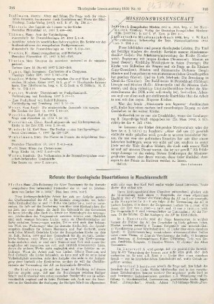 Missionswissenschaft