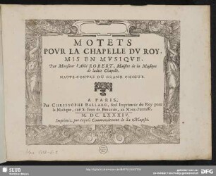 Haute-contre du grand chœur