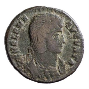 Münze, Follis, Aes 3, 326 - 327 n. Chr.