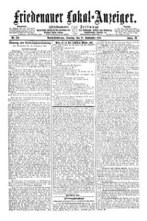 Nr. 215, 21.09.1919