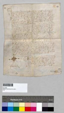 In Gegenwart des Dechanten von St. Stephan in Wien appelliert Kaspar Ebenhauser, Kanoniker zu Baumburg, Vikar der Pfarrkirche in Sitzendorf, wegen der ihm vom Dechanten zugefügten Widrigkeiten an das Konzil von Basel. Die Beschwerde handelt von der Beschlagnahmung der Einkünfte der Vikarie in Sitzendorf, die im Zuge des Streites um die Besetzung dieser Vikarie vorgenommen worden ist.; nicht besiegelt