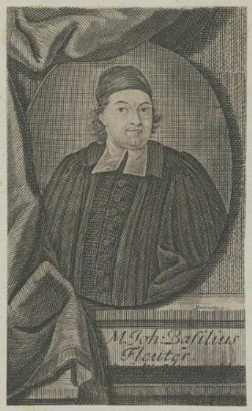 Bildnis des Joh. Basilius Fleuter