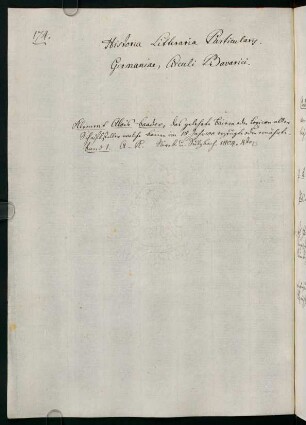 174, Circuli Bavarici