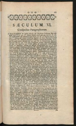 Saeculum VI.