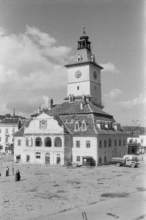 Kronstadt (Brașov)/ Rumänien. Rathaus (Neubau 1770-1774)