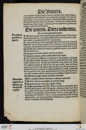 Die veneris. Dieta undecima