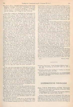 534-540 [Rezension] Heilsgeschehen und Welt