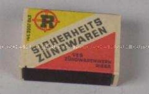 Streichhölzer, Packung