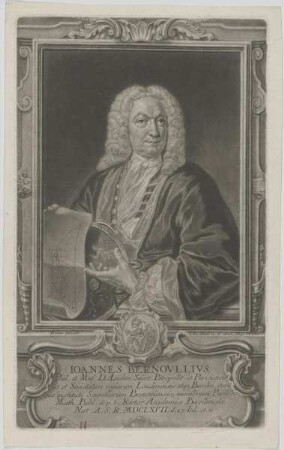 Bildnis des Ioannes Bernovllivs
