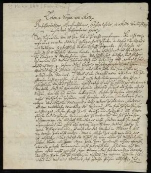 Brief von Johann Adolph Frohne an Friedrich Lucae