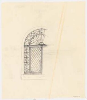 Schloss Posen, Posen Umbau: Portal