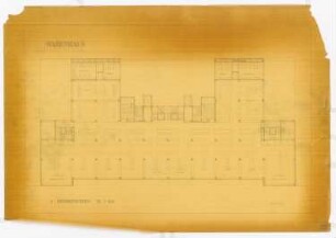 Warenhaus: Grundriss 1. OG M 1:100