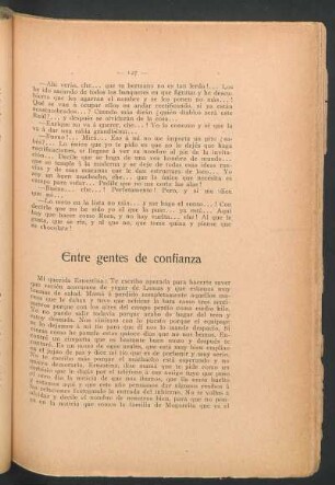 Entre gentes de confianza